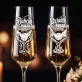 Dwa Kieliszki Do Szampana Dla Babci i Dziadka Prezent Na Dzień Babci i Dziadka Dla Pary: Babcia I Dziadek Dwa Kieliszki Do Szampana Dla Babci i Dziadka Prezent Na Dzień Babci i Dziadka Dla Pary: Babcia I Dziadek