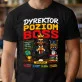 Koszulka Męska Dla Dyrektora Szkoły Prezent Na Dzień Nauczyciela Dla Mężczyzny: Poziom Boss