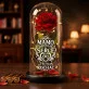Wieczna Róża W Szkle Dla Mamy Prezent Na Dzień Mamy Dla Kobiety: Mamo Dziękuję Za Serce Wieczna Róża W Szkle Dla Mamy Prezent Na Dzień Mamy Dla Kobiety: Mamo Dziękuję Za Serce
