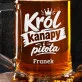 Kufel Personalizowany Dla Niego Prezent Na Walentynki Dla Mężczyzny: Król Kanapy I Pilota