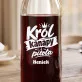 Karafka Do Wina Personalizowana Dla Niego Prezent Na Walentynki Dla Mężczyzny: Król Kanapy I Pilota
