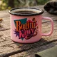 Kubek Emaliowany Na Gwiazdkę Prezent Dla Kobiety: Kawowa Elegancja Retro