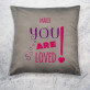 You are loved  - Poduszka dekoracyjna