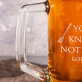 You Know Nothing - Kufel na piwo