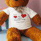 You make my heart smile - Pluszowy miś 90 cm