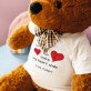 You make my heart smile - Pluszowy miś 90 cm