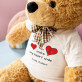 You make my heart smile - Pluszowy miś 90 cm