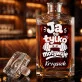 Karafka Do Whisky z Grawerem Dla Trenera Prezent Dla Mężczyzny: Ja Tu Tylko Motywuję