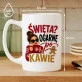 Kubek Z Nadrukiem Na Boże Narodzenie Prezent Dla Kobiety: Ogarnę Po Kawie Kubek Z Nadrukiem Na Boże Narodzenie Prezent Dla Kobiety: Ogarnę Po Kawie