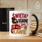 Kubek Z Nadrukiem Na Boże Narodzenie Prezent Dla Kobiety: Ogarnę Po Kawie Kubek Z Nadrukiem Na Boże Narodzenie Prezent Dla Kobiety: Ogarnę Po Kawie