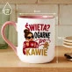 Kubek Z Nadrukiem Na Boże Narodzenie Prezent Dla Kobiety: Ogarnę Po Kawie Kubek Z Nadrukiem Na Boże Narodzenie Prezent Dla Kobiety: Ogarnę Po Kawie