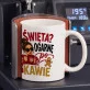 Kubek Z Nadrukiem Na Boże Narodzenie Prezent Dla Kobiety: Ogarnę Po Kawie Kubek Z Nadrukiem Na Boże Narodzenie Prezent Dla Kobiety: Ogarnę Po Kawie