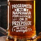 Kufel Dla Programisty Prezent Dla Mężczyzny: Programista Przepisuje Błędy