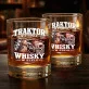 Szklanka Do Whisky Dla Rolnika Prezent Dla Mężczyzny: Traktor W Stodole, Szklanka Do Whisky Dla Rolnika Prezent Dla Mężczyzny: Traktor W Stodole,