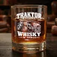 Szklanka Do Whisky Dla Rolnika Prezent Dla Mężczyzny: Traktor W Stodole, Szklanka Do Whisky Dla Rolnika Prezent Dla Mężczyzny: Traktor W Stodole,