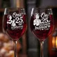 Dwa Kieliszki Do Wina Na 25 Rocznicę Ślubu Prezent Dla Pary: Duet 25 Lat