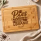 Deska Do Krojenia z Grawerem Dla Psiary Prezent Dla Kobiety: Pies Wybiera Moje Ubranie Deska Do Krojenia z Grawerem Dla Psiary Prezent Dla Kobiety: Pies Wybiera Moje Ubranie