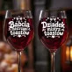 Dwa Kieliszki Do Wina Dla Dziadka i Babci Prezent Na Dzień Babci i Dziadka Dla Pary: Toast Dla Dziadków
