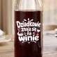 Karafka Do Wina Dla Dziadka i Babci Prezent Na Dzień Babci i Dziadka Dla Pary: Dziadkowskie Degustacje