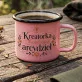 Kubek Emaliowany Dla Florystki Prezent Dla Kobiety: Kwiatowa Elegancja