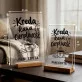 Druk Na Szkle Na Dzień Nauczyciela Prezent Dla Nauczyciela Kobiety: Kreda, Kawa I Cierpliwość