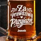 Kufel Personalizowany z Grawerem Dla Znajomego Prezent Dla Mężczyzny: Toast Przyjaźni Kufel Personalizowany z Grawerem Dla Znajomego Prezent Dla Mężczyzny: Toast Przyjaźni