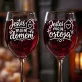 Dwa Kieliszki Do Wina Na Nowy Dom Prezent Dla Pary: Wspólny Dom Duet Dwa Kieliszki Do Wina Na Nowy Dom Prezent Dla Pary: Wspólny Dom Duet