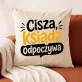 Poduszka Dekoracyjna Dla Księdza Prezent Dla Mężczyzny: Drzemka Po Mszy Poduszka Dekoracyjna Dla Księdza Prezent Dla Mężczyzny: Drzemka Po Mszy