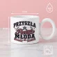 Kubek Z Okrągłym Uchem Dla Przyszłej Panny Młodej Prezent Na Ślub Dla Kobiety: Botaniczna Elegancja Kubek Z Okrągłym Uchem Dla Przyszłej Panny Młodej Prezent Na Ślub Dla Kobiety: Botaniczna Elegancja