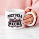 Kubek Z Okrągłym Uchem Dla Przyszłej Panny Młodej Prezent Na Ślub Dla Kobiety: Botaniczna Elegancja Kubek Z Okrągłym Uchem Dla Przyszłej Panny Młodej Prezent Na Ślub Dla Kobiety: Botaniczna Elegancja