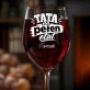 Kieliszek Do Wina z Grawerem Na Narodziny Dziecka Prezent Dla Mężczyzny: Tata Na Pełen Etat