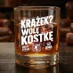 Szklanka Do Whisky Dla Hokeisty Prezent Dla Mężczyzny: Krążek? Wolę Kostkę Szklanka Do Whisky Dla Hokeisty Prezent Dla Mężczyzny: Krążek? Wolę Kostkę