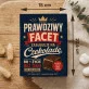 Czekoladki Na Święta Prezent Dla Mężczyzny: Prawdziwy Facet Czekolada Czekoladki Na Święta Prezent Dla Mężczyzny: Prawdziwy Facet Czekolada