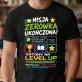 Koszulka Męska Na Zakończenie Zerówki Prezent Dla Mężczyzny: Misja Zerówka