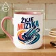 Kubek Z Nadrukiem Dla Muzyka Prezent Dla Mężczyzny: Żyje Muzyką