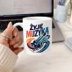 Kubek Z Nadrukiem Dla Muzyka Prezent Dla Mężczyzny: Żyje Muzyką