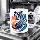 Kubek Z Nadrukiem Dla Muzyka Prezent Dla Mężczyzny: Żyje Muzyką