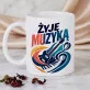 Zestaw Prezenowy Z Kubkiem Dla Muzyka: Żyje Muzyką Zestaw Prezenowy Z Kubkiem Dla Muzyka: Żyje Muzyką