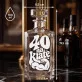 Karafka Do Wódki z Grawerem Na 40 Prezent Na 40 Urodziny: 40 Na Klatę