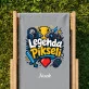 Leżak Z Nadrukiem Dla Gracza Komputerowego Prezent Dla Mężczyzny: Legenda Pikseli Leżak Z Nadrukiem Dla Gracza Komputerowego Prezent Dla Mężczyzny: Legenda Pikseli