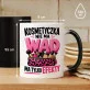 Kubek Z Nadrukiem Dla Kosmetyczki Prezent Dla Kobiety: Kosmetyczka Bez Wad Kubek Z Nadrukiem Dla Kosmetyczki Prezent Dla Kobiety: Kosmetyczka Bez Wad