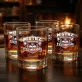 Szklanki Do Whisky z Grawerem Dla Promotora Prezent Dla Mężczyzny: Mistrz Naukowego Szklanki Do Whisky z Grawerem Dla Promotora Prezent Dla Mężczyzny: Mistrz Naukowego