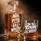 Zestaw Do Whisky Na Imieniny Prezent Dla Kobiety: Nie Pytaj, Lej Whisky