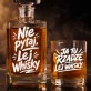 Zestaw Do Whisky Na Imieniny Prezent Dla Kobiety: Nie Pytaj, Lej Whisky
