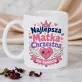 Zestaw Prezenowy Z Kubkiem Dla Matki Chrzestnej: Najlepsza Matka Chrzestna Zestaw Prezenowy Z Kubkiem Dla Matki Chrzestnej: Najlepsza Matka Chrzestna