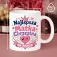 Różowy Zestaw Prezentowy Dla Matki Chrzestnej Dla Kobiety: Najlepsza Matka Chrzestna Różowy Zestaw Prezentowy Dla Matki Chrzestnej Dla Kobiety: Najlepsza Matka Chrzestna