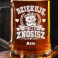 Kufel Personalizowany Na Rocznicę Ślubu Prezent Na Walentynki Dla Kobiety: Dziękuję, Że Mnie Znosisz Kufel Personalizowany Na Rocznicę Ślubu Prezent Na Walentynki Dla Kobiety: Dziękuję, Że Mnie Znosisz