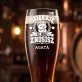 Szklanka Do Piwa Na Rocznicę Ślubu Prezent Na Walentynki Dla Kobiety: Dziękuję, Że Mnie Znosisz Szklanka Do Piwa Na Rocznicę Ślubu Prezent Na Walentynki Dla Kobiety: Dziękuję, Że Mnie Znosisz