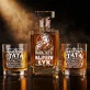 Zestaw Do Whisky Dla Taty Prezent Na Dzień Ojca Dla Mężczyzny: Rada Taty, Najpierw Łyk Zestaw Do Whisky Dla Taty Prezent Na Dzień Ojca Dla Mężczyzny: Rada Taty, Najpierw Łyk