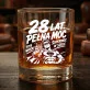 Szklanka Do Whisky Dla 28 Latka Prezent Na 25 Urodziny Dla Mężczyzny: 28 Lat. Pełna Moc